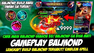 TRIK BALMOND TERKUAT 1 VS 5❗CARA MAIN BALMOND ITEM BARU❗BUILD BALMOND TERSAKIT 2024❗GAMEPLAY BALMOND [upl. by Naired]