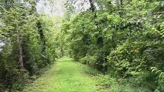 Ohio Canal Greenway Trail with Covered Bridge [upl. by Ahsenat]