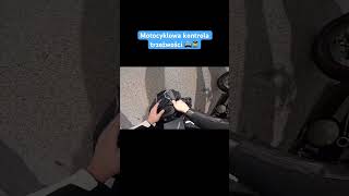 Motocyklowa kontrola trzeźwości 🚔👮‍♂️ motocykle motocyklista motovlog policja kontrola [upl. by Leonidas]