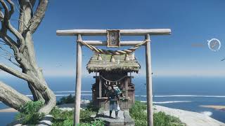 Hiyoshi Mending Rock Shrine Location  Path Solution  Ghost of Tsushima [upl. by Barrett]