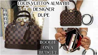 Louis Vuitton Alma BB  What Fits Inside My Louis Vuitton Alma BB  Whats In My Bag  Review [upl. by Jezebel]