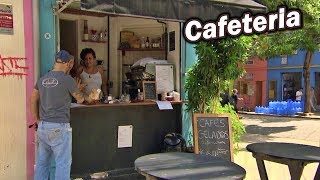 🏆 Cafeteria em São Paulo faz sucesso em uma área de 2m²☕ [upl. by Ecarg]