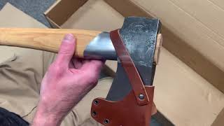 Gransfors Bruk Unboxing over 100 pc Order Omaha Knife Small Forest Axe Scandinavian Forest Axe [upl. by Souza531]