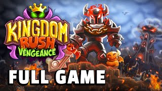 Kingdom Rush Vengeance 3 stars  FULL GAME walkthrough  Longplay [upl. by Wiltsey]