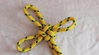 A Nice Decorative Knot  Shamrock KnotSailors Cross [upl. by Phyllis]