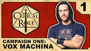 Arrival at Kraghammer  Critical Role VOX MACHINA  Episode 1 [upl. by Deach352]