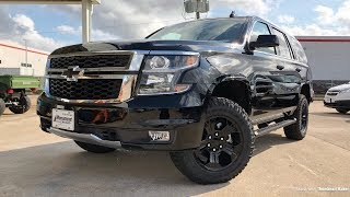 2018 Chevrolet Tahoe Z71 Midnight Editon  Review [upl. by Atillertse]