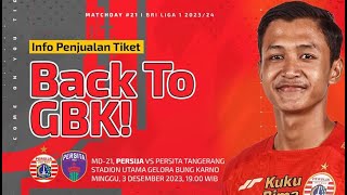 Persija vs Persita BRI LIGA 1 [upl. by Haizek]