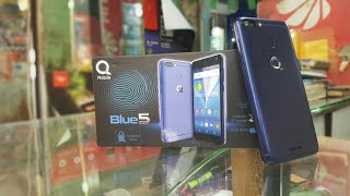 QMobile Blue 5 Unboxing amp Camera Review [upl. by Anaujik434]