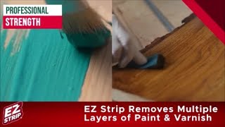 EZ Strip Paint amp Varnish Stripper [upl. by Stephen]