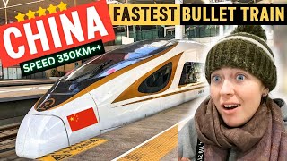 FIRST TIME on WORLDS FASTEST Bullet Train from Beijing China 🇨🇳 [upl. by Guinna]