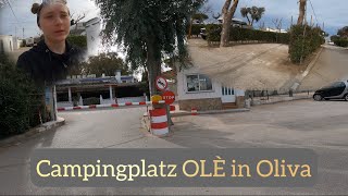 Campingplatz OLÈ in Oliva  Kleine kurze Vorstellung [upl. by Giardap]