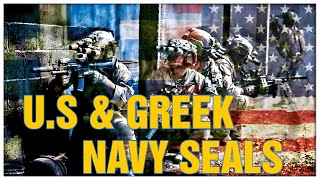 US amp Greek Navy SEALS  Joint Special Operations [upl. by Enelrihs]