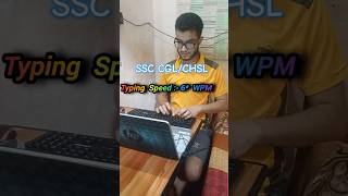 TYPING TEST☑️ SSC CGLCHSL TYPING TEST SPPED✅ MY SPEED 6 WPM✔️ ssc ssccgl cgl chsl typing [upl. by Rexer38]