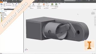 Inventor 101 Applying Assembly Constraints [upl. by Natika140]