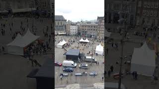 Dam square of Amsterdam Netherlands 🇳🇱 [upl. by Buckley]