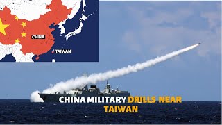 Chinas Biggest Military Drills Ever Near Taiwan [upl. by Bloom]