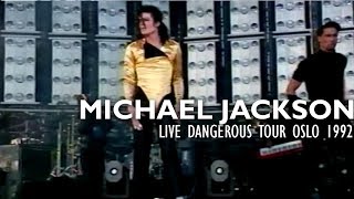 Michael Jackson  quotWBSSquot live Dangerous Tour Oslo 1992  Enhanced  HD [upl. by Sosthina]