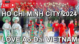 Ao Dai Vietnam 2024 🇻🇳 Most Beautiful Festival in Ho Chi Minh City [upl. by Randie]