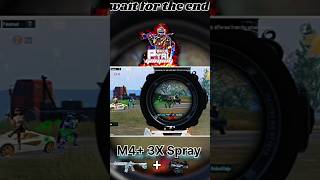 M4  3Xsprayyoutubebgmipubgmobileshortstrendingviralshortstrendingshortsgaming [upl. by Esimaj154]