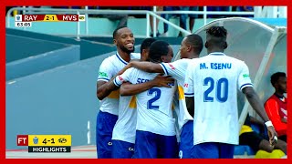 HIGHLIGHTS Rayon Sports 4  1 Mukura VSL  Rwanda Premier League 2023 [upl. by Airotahs]