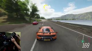 Lamborghini Huracan Performante  Forza Horizon 4  Logitech G29 Gameplay [upl. by Lekcar228]