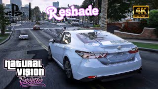 How to install NVE  RTGI reshade preset in GTA 5 [upl. by Idonah]