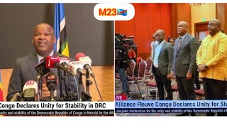 Live joint Stability of the DemocraticRepublic of Congo in Nairobi by the Alliance Fleuve Congo 🇨🇩 [upl. by Izzy]