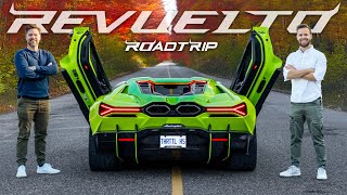 We Drove 500 Miles In The Lamborghini Revuelto And It Almost Went Fine [upl. by Drud931]