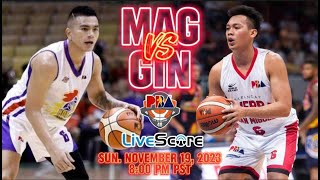 🔴PBA LIVE  GINEBRA VS MAGNOLIA  LIVE SCOREBOARD amp PLAY BY PLAY  COMMENTARY [upl. by Yleak]