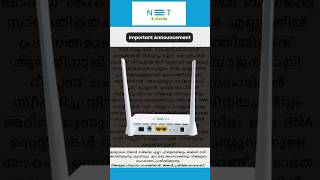 Netlink HG323 RGW WiFi Modem ONT Issue netlink bsnlbroadband keralavision broadband router [upl. by Gran]