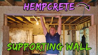 11 How we built a supporting wall using hempcrete [upl. by Fabrienne]