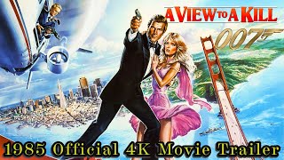 A View to a Kill 1985  Official Movie Trailer  4K [upl. by Groark]