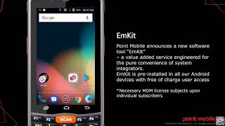 The Enterprise Mobility Kit EmKit by Point Mobile [upl. by Aleuqahs]