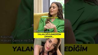 Bensu Soral “ Yalan Söylemediğimde😂” shorts [upl. by Ellenid458]