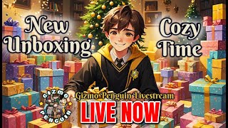 Cozy Harry Potter Wizarding World Goods Unboxing  Hogwarts Legacy Stream [upl. by Esilahc]