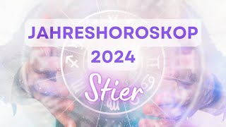 Jahreshoroskop 2024 für das Sternzeichen Stier [upl. by Ginsberg]