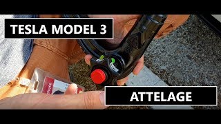 TESLA MODEL 3  INSTALLATION ATTELAGE [upl. by Carmena]