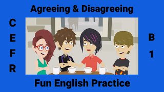 Agreeing amp Disagreeing  How to agree and disagree in English [upl. by Latashia]