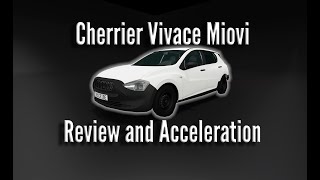 Cherrier Vivace Miovi  Car Review and Acceleration  BeamNG [upl. by Paddie]