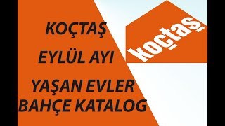 koctas Yaşayan Evler bahçe katalogu [upl. by Aicined]