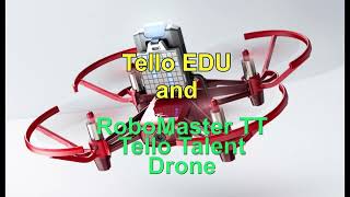 DJI RM Tello Talent and Tello EDU Drones Comparison [upl. by Rhyne]