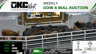 11272023  OKC West Weekly Cow amp Bull Auction [upl. by Atiuqan]