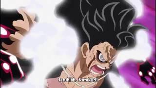 Luffy Jet Culverin vs Katakuri Haguri Mochi Sub Indo ONEPIECE [upl. by Moulden]