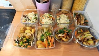 Bento Boulot Dodo 02  7 repas pour la semaine en 1h  Recette végane et zero déchet [upl. by Tuinenga]