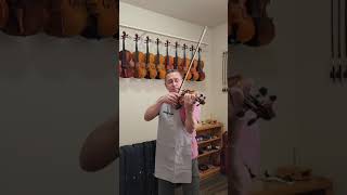 Buyer Demo Sinomusik Italian Crafted Antique Cremona Style Violin HV16C [upl. by Haliled362]