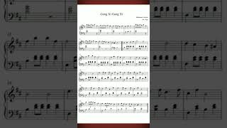 Gong Xi Gong Xi Piano Score [upl. by Eoz]