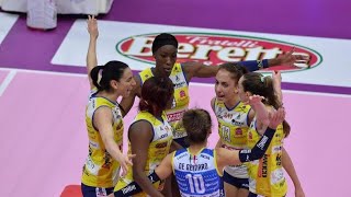 Vero Volley MONZA Vs Imoco Volley CONEGLIANO  CEV Champions League QuarterFinals 2022 Live Updates [upl. by Ettezel]