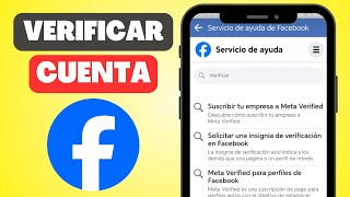 Cómo Verificar Mi Cuenta De Facebook 2025 [upl. by Orecic]