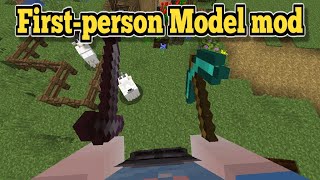 Minecraft 1192  Firstperson Model mod [upl. by Notnert]